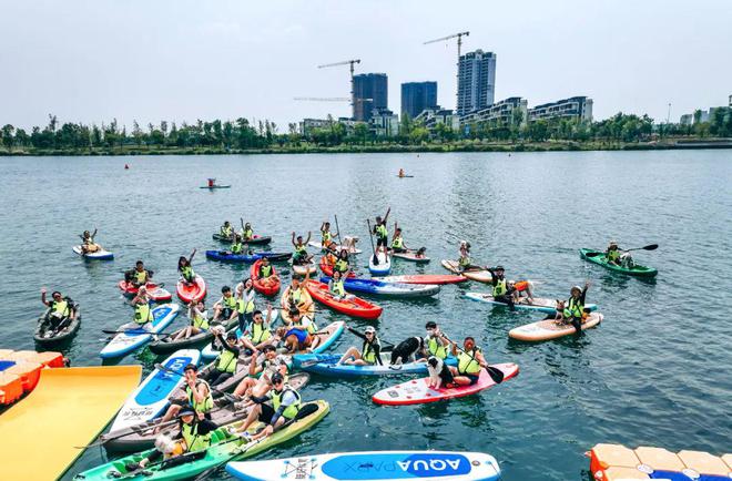 成都西湖公园获评“2024中国体育旅游精品景区”九游体育(图4)