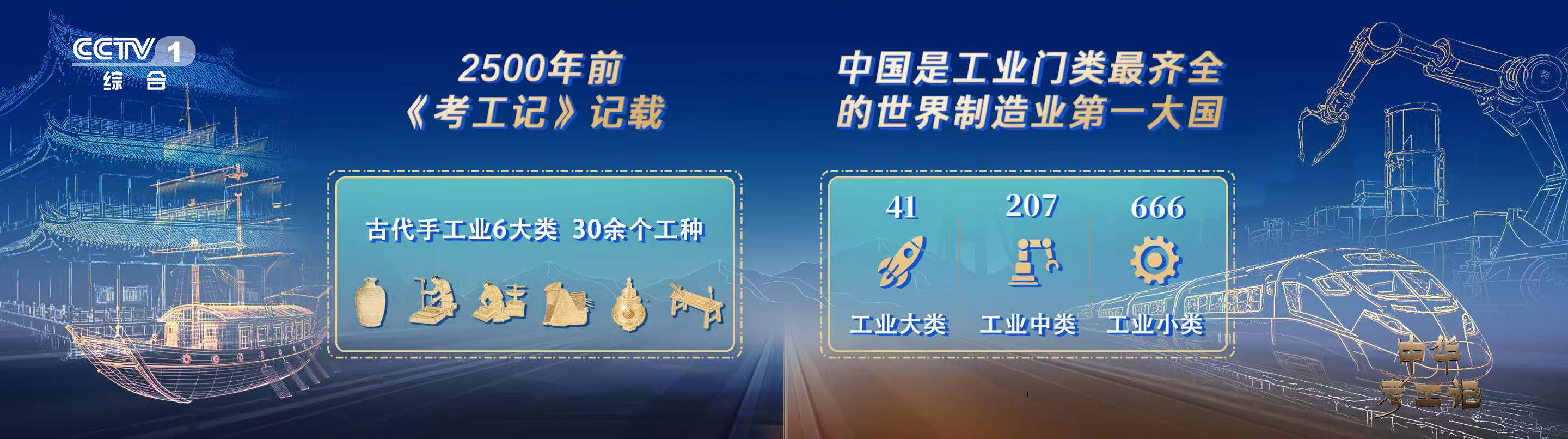 千年匠心九游体育智造未来！《中华考工记》开播(图3)