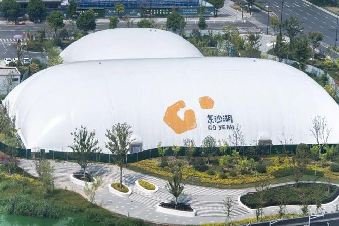 九游体育杭州出现巨型“气包”！即将开放