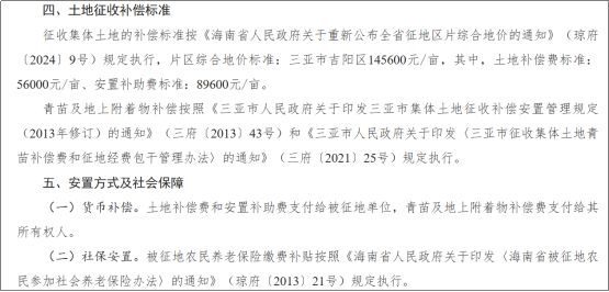 临九游体育春、桶井、南丁…三亚开启新一轮大征收！(图15)