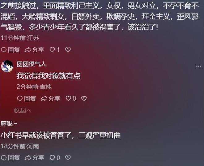 小红书九游体育被点名严惩真相曝光仇视父母、煽动对立只是冰山一角(图14)